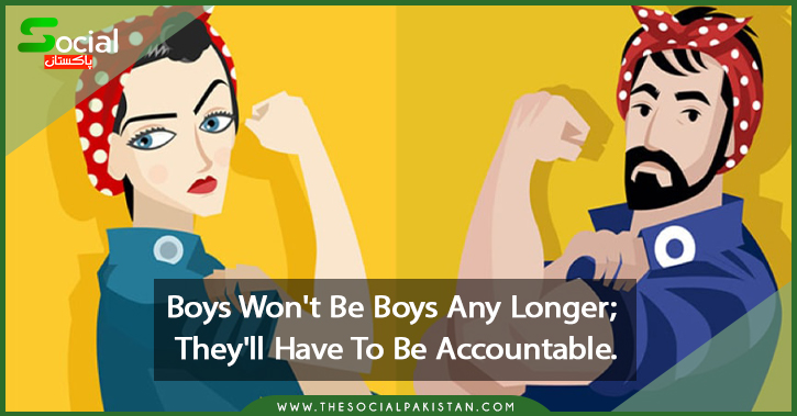 Boys Won’t Be Boys Any Longer; They’ll Have To Be Accountable.