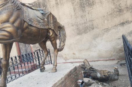 مہاراجہ رنجیت سنگھ کا ایک مخدوش حال مجسمہ مرمت کے بعد اصل شکل میں بحال کر دیا گیا